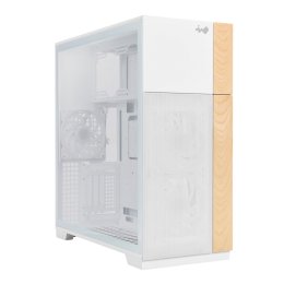 Корпус без блока питания/ Case InWin F5, Full-Tower, TG, 3x140mm ARGB, 2xUSB-A 3.0 + 1xUSB-C 3.2, E-ATX, ATX, mATX, mITX White