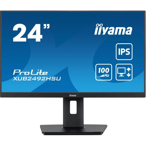 Купить монитор Iiyama 23.8 ProLite XUB2492HSU-B6 черный IPS LED с 100Hz и 0.4ms для идеального изображения в FHD 1920x1080