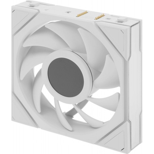 Вентилятор Lian-Li Uni Fan TL Wireless LCD 120 ARGB - Белый, 4-pin, 27дБ для корпуса