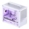 Корпус JONSBO Z20 Mini-Tower без блока питания: стильный белый кейс для mATX и mITX с USB-A 3.2 и USB-C 3.2