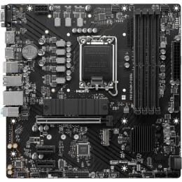 Материнская плата/ MB MSI INTEL B760 s1700, 4xDDR4(128GB), D-SUB/HDMI 1.4/DP, 1xPCIe 4.0x16, 2xPCIe 4.0, 1xLAN, 4xSATA 6Gb/s, 2xM.2, 1xUSB-C, 1xUSB 3.2, 4xUSB 2.0, 2xPS/2, mATX