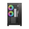 Корпус ПК Ocypus Delta C74 BK ARGB – Midi-Tower с RGB подсветкой, 2xUSB-A 3.0 и USB-C 3.1, совместимый с ATX, mATX, mITX