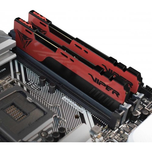 Память DDR4 32GB (2x16GB) 3200MHz Patriot Viper Elite II с радиатором - Высокопроизводительная Оперативная Память для Игровых ПК