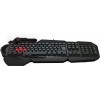 Клавиатура A4Tech B314 USB с подсветкой для геймеров и подставкой для запястий - 1.8м кабель, черная