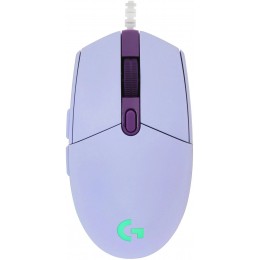 Мышь Logitech G102 LightSync сиреневый оптическая 8000dpi USB 6but (910-005857)
