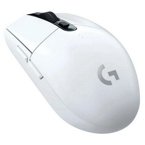 Мышь Logitech G304 Lightspeed белый оптическая 12000dpi беспров. USB 5but (910-005294)