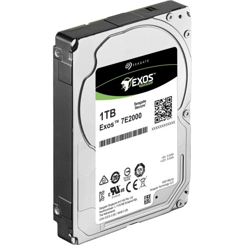 Жесткий диск/ HDD Seagate SATA 1TB 2.5"Exos 7E2000 7200 6Gb/s 128Mb (replacement ST1000NX0313, ST1000NM000A, MG04ACA100N, HUS722T1TALA604) 1 year warranty