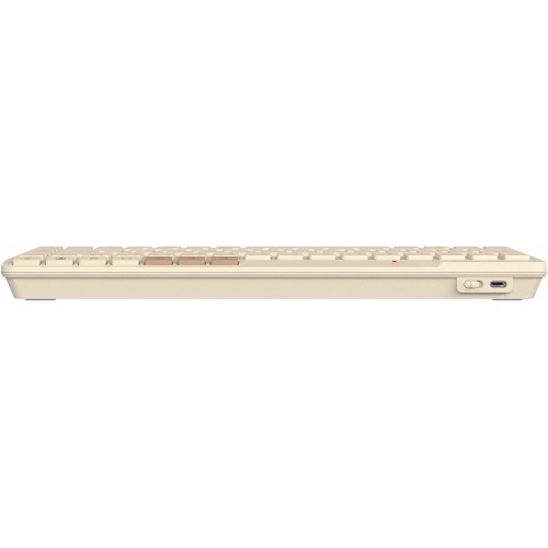 Клавиатура A4Tech FBK26C AS: Бежевый USB Беспроводной Slim Multimedia Модель для Удобства и Стиля