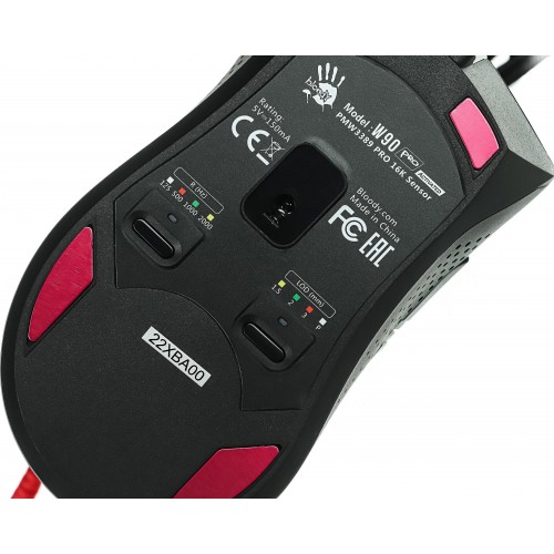 Мышь A4Tech Bloody W90 Pro черный оптическая 16000dpi USB 10but
