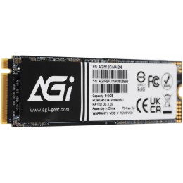 Твердотельный накопитель AGi PCIe 3.0 x4 512GB AGI512GIMAI298 AI298 M.2 2280 [AGI512GIMAI298]