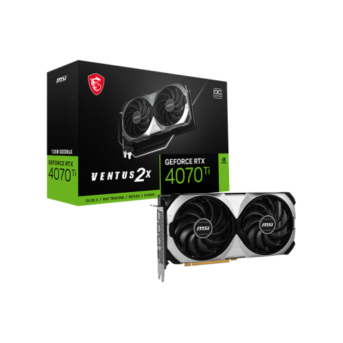 Видеокарта/ GeForce RTX 4070 Ti VENTUS 2X 12G OC MSI