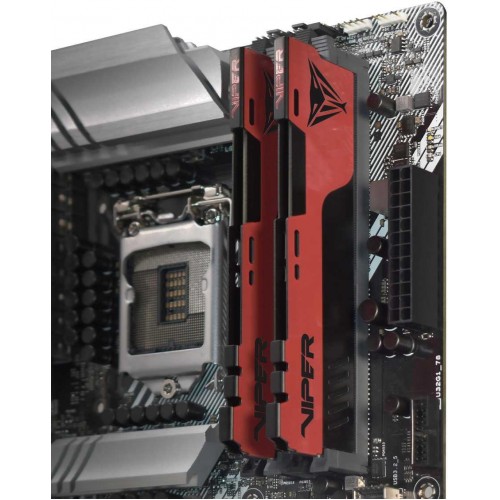 Память DDR4 32GB (2x16GB) 3200MHz Patriot Viper Elite II с радиатором - Высокопроизводительная Оперативная Память для Игровых ПК