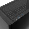 Корпус без блока питания/ Case HSPD M712, Mesh Mid Tower, Black, TG, 0.6 SPCC, no fans, E-ATX, ATX, mATX, mITX, 175/410/160mm, 2x2.5", 2x3.5", 7xPCI, 2xUSB-A 3.0, 476x225x455mm HSPD