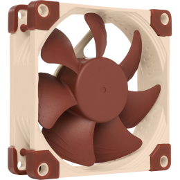 Кулер для корпуса/ Case Cooler Noctua NF-A8 FLX (80x80x25mm, 3-pin, 29.66CFM, 16.1dBA, 2000RPM, Beige/Brown)