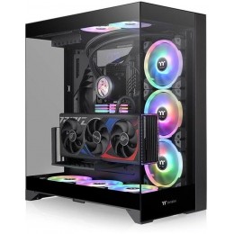 Корпус Thermaltake CTE E550 TG черный ATX 8x120mm 6x140mm 2xUSB3.0 audio bott PSU [CA-1Z8-00M1WN-00]
