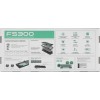 Клавиатура A4Tech FS300 PANDA ROCK: Механическая Игровая Клавиатура с LED Подсветкой и USB Подключением (Чёрный/Серый, 1.8м)