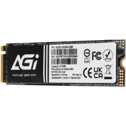 Твердотельный накопитель AGi PCIe 3.0 x4 512GB AGI512GIMAI298 AI298 M.2 2280 [AGI512GIMAI298]