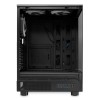 Корпус без блока питания/ Case HSPD F510, Panoramic Mid Tower, Black, TG, 0.5 SPCC, 3x120mm ARGB (Orbis F1) ATX, mATX, mITX 180/280/160mm 1x2.5", 1x3.5", 7xPCI 2xUSB-A 3.0 356x218x467mm HSPD