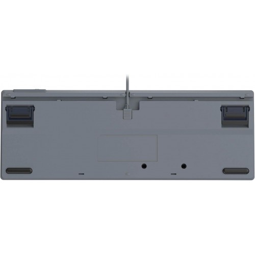 Клавиатура A4Tech FS300 PANDA ROCK: Механическая Игровая Клавиатура с LED Подсветкой и USB Подключением (Чёрный/Серый, 1.8м)