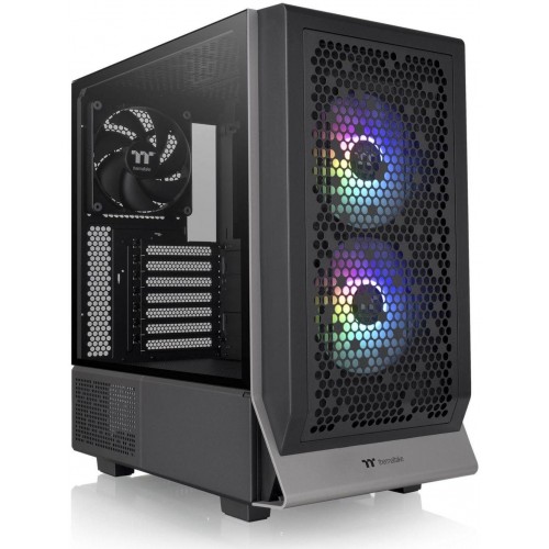 Корпус Thermaltake Ceres 300 TG ARGB черный ATX с поддержкой 6 вентиляторов и USB 3.1