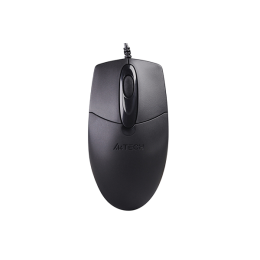 Мышь A4Tech OP-720 черный оптич. 1200dpi USB 3but (OP-720 USB (BLACK))