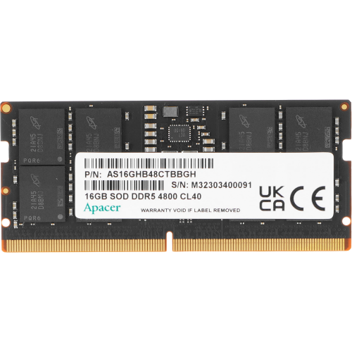 Модуль памяти для ноутбука SODIMM DDR5-4800 16GB FS.16G2A.PTH APACER