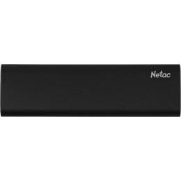Накопитель SSD Netac USB-C 1Tb NT01ZSLIM-001T-32BK Z Slim 1.8" черный