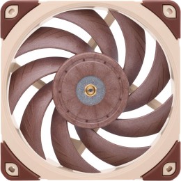 Кулер для корпуса/ Case Cooler Noctua NF-A12x25 PWM (120x120x25mm, 4-pin PWM, 60.09CFM, 22.6dBA, 2000RPM, Beige/Brown)