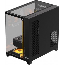 Корпус Formula Crystal Z9 FLOE черный ATX 2xUSB3.0 audio bott PSU [CRYSTAL Z9 FLOE B]