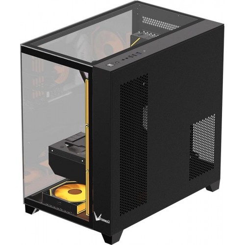 Корпус ATX Formula Crystal Z9 FLOE черный с 2xUSB 3.0 и аудио - идеальное решение для вашего ПК