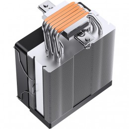 Кулер для процессора/ CPU Cooler JONSBO CR-1000 V3 PRO ARGB (230W, 4-pin PWM, 157mm, Al/Cu, 6x6mm, ARGB, 1x120mm, 70.8CFM, 33.2dBA, 1800RPM, S: 1851/1700/1200/115X, AM4/AM5 Black)