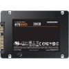 Твердотельные накопители/ Samsung SSD 870 EVO, 250GB, 2.5" 7mm, SATA3, 3-bit MLC, R/W 560/530MB/s, IOPs 98 000/88 000, DRAM buffer 512MB, TBW 150, DWPD 0.33 (12 мес.) Samsung Electronics