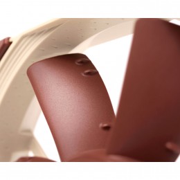 Кулер для корпуса/ Case Cooler Noctua NF-S12A PWM (120x120x25mm, 4-pin PWM, 63.27CFM, 17.8dBA, 1200RPM, Beige/Brown)