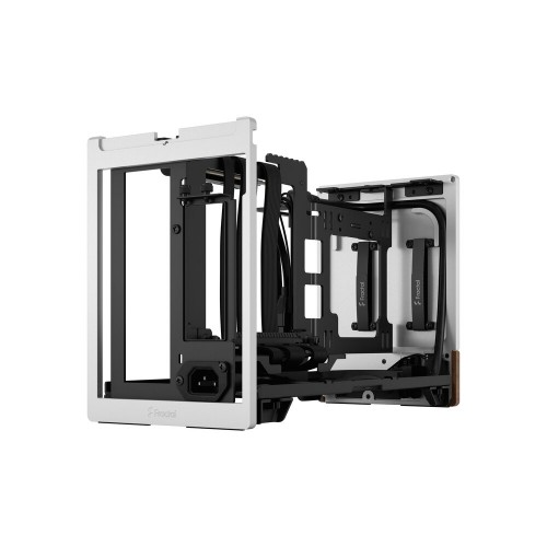 Корпус Fractal Design Terra Mini-Tower без блока питания - mITX, Silver, USB 3.0 и 3.2 Type-C, поддержка SFX PSU