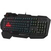 Клавиатура A4Tech B314 USB с подсветкой для геймеров и подставкой для запястий - 1.8м кабель, черная