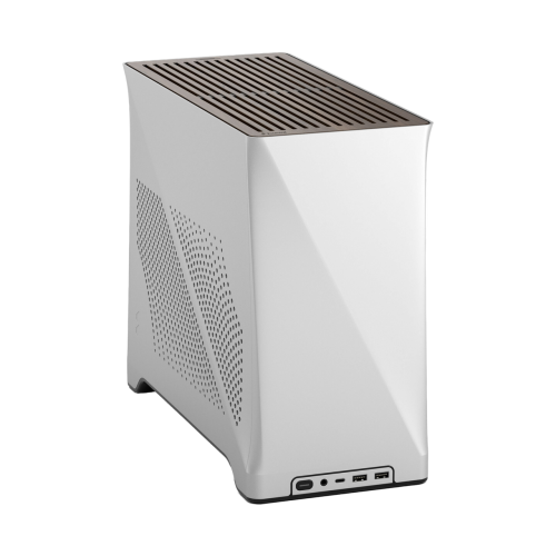 Корпус ПК без блока питания/ Case Fractal Design Era 2, SFF, 2x120mm, 2xUSB-A 3.0 + 1xUSB 3.2 Type-C, SFX PSU Support, mITX Silver Fractal Design