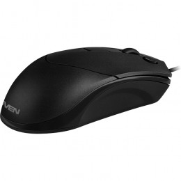 Мышь SVEN RX-100 чёрная (кн. копировать-вставить. 5+1кл. 1000-400DPI, блист.)