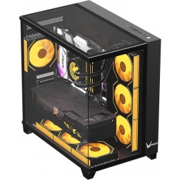 Корпус Formula Crystal Z9 FLOE черный ATX 2xUSB3.0 audio bott PSU [CRYSTAL Z9 FLOE B]