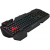Клавиатура A4Tech B314 USB с подсветкой для геймеров и подставкой для запястий - 1.8м кабель, черная