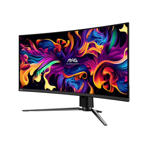 Монитор/ MAG 341CQP QD-OLED 34", 3440x1440, QD-OLED, 178x178, 175Hz, 0.03ms, 2HDMI, DP, 3xUSB, 1xType-C c PD, LTS,100x100VESA, 1y