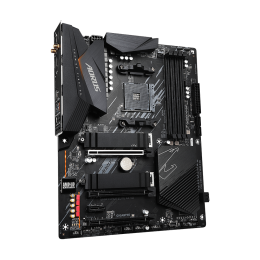 Материнская плата Gigabyte B550 AORUS ELITE AX V2 Soc-AM4 AMD B550 4xDDR4 ATX AC`97 8ch(7.1) 2.5Gg RAID+HDMI+DP