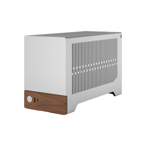 Корпус Fractal Design Terra Mini-Tower без блока питания - mITX, Silver, USB 3.0 и 3.2 Type-C, поддержка SFX PSU
