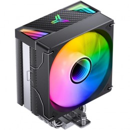Кулер для процессора/ CPU Cooler JONSBO CR-1000 V3 PRO ARGB (230W, 4-pin PWM, 157mm, Al/Cu, 6x6mm, ARGB, 1x120mm, 70.8CFM, 33.2dBA, 1800RPM, S: 1851/1700/1200/115X, AM4/AM5 Black)