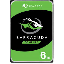 Жесткий диск/ HDD Seagate SATA 6Tb Barracuda 5400 6Gb/s 256Mb 1 year warranty (replacement WD60EZAX)