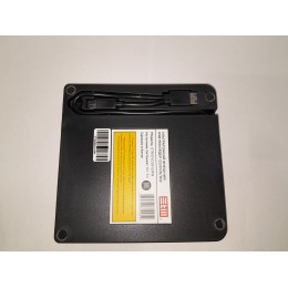 Внешний оптический DVD привод/ DVD-RW ext. Black Slim Ret USB3.0+TYPE-C