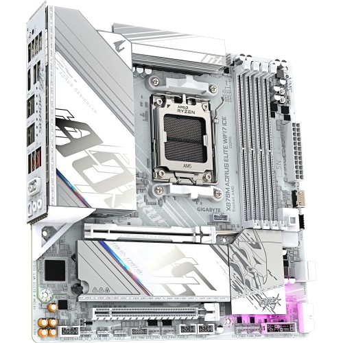 Материнская плата/ X870M A ELITE WF7 ICE