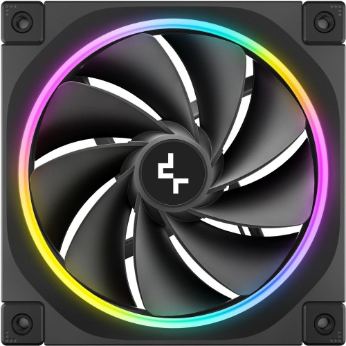 Купить вентилятор Deepcool FL12R Reverse ARGB 120мм черный - тихий 4-pin, 33.9дБ (R-FL12R-BKAPN1-G) для корпуса