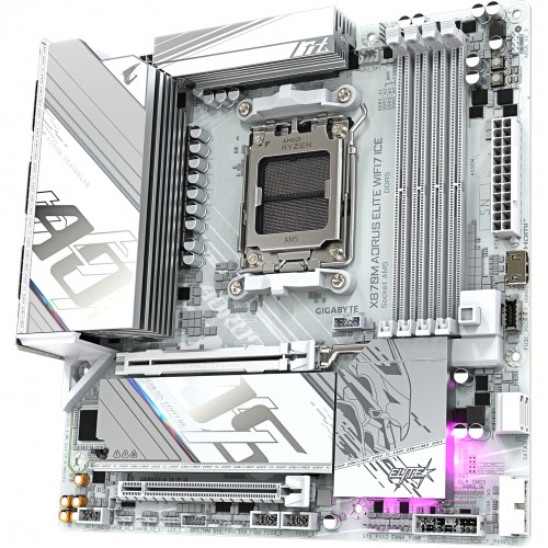 Материнская плата/ X870M A ELITE WF7 ICE