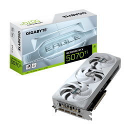 Видеокарта Gigabyte PCI-E 5.0 GV-N507TEAGLEOC ICE-16GD 1.0 NVIDIA GeForce RTX 5070TI 16Gb 256bit GDDR7 2542/28000 HDMIx1 DPx3 HDCP Ret