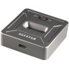 Док-станция SSD AgeStar 31CBNV1C NVMe алюминий серый M2 2280 M-key